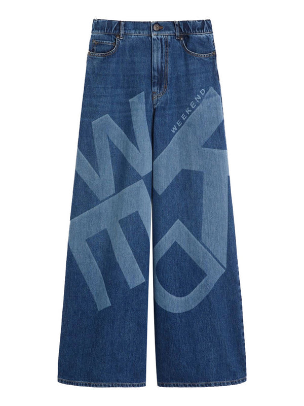 Max Mara Weekend Jeans Max Mara In Autentico Denim - Blu Denim