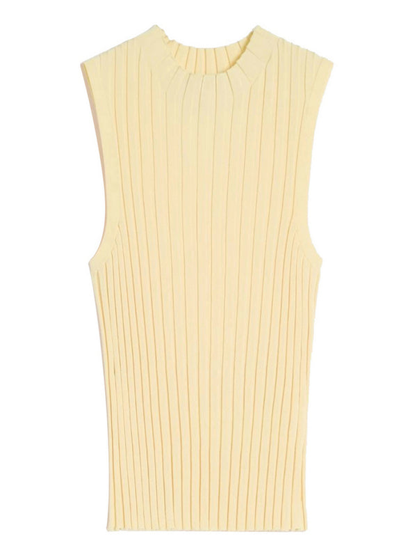 Max Mara Weekend Maglia Max Mara In Filato Di Viscosa - Giallo