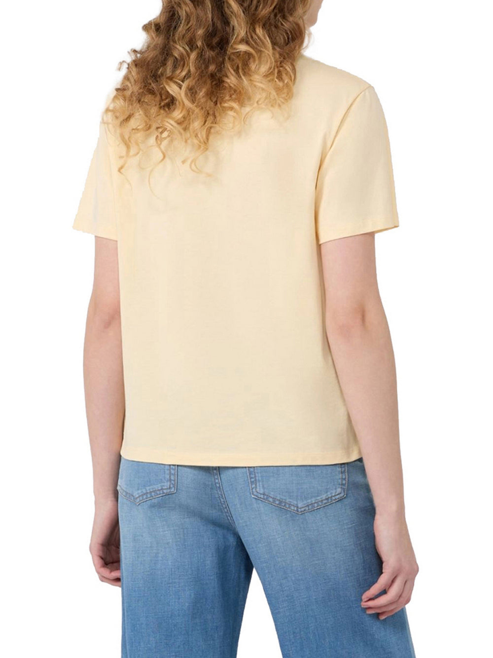 Max Mara Weekend T-Shirt Max Mara Con Grafica - Giallo