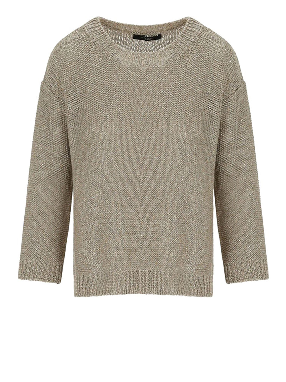 MAXMARA WEEKEND 2USCITA Maglia Max Mara Gelada Sabbia