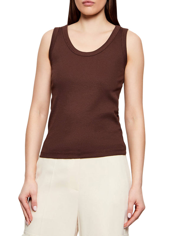 MAXMARA WEEKEND 2USCITA Top Multic Max Mara Cioccolato