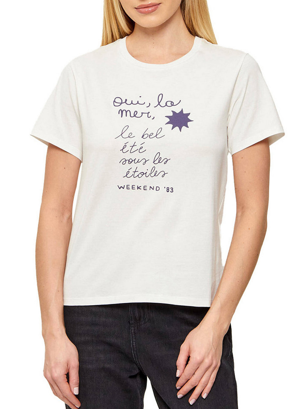 Max Mara Weekend T-Shirt Max Mara Pantera - Bianco