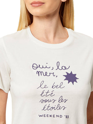 Max Mara Weekend T-Shirt Max Mara Pantera - Bianco