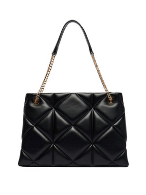 Moschino Borsa A Spalla Moschino - Nero/Oro
