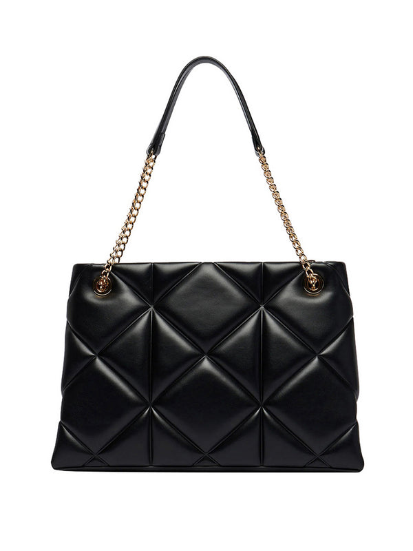 Moschino Borsa A Spalla Moschino - Nero/Oro