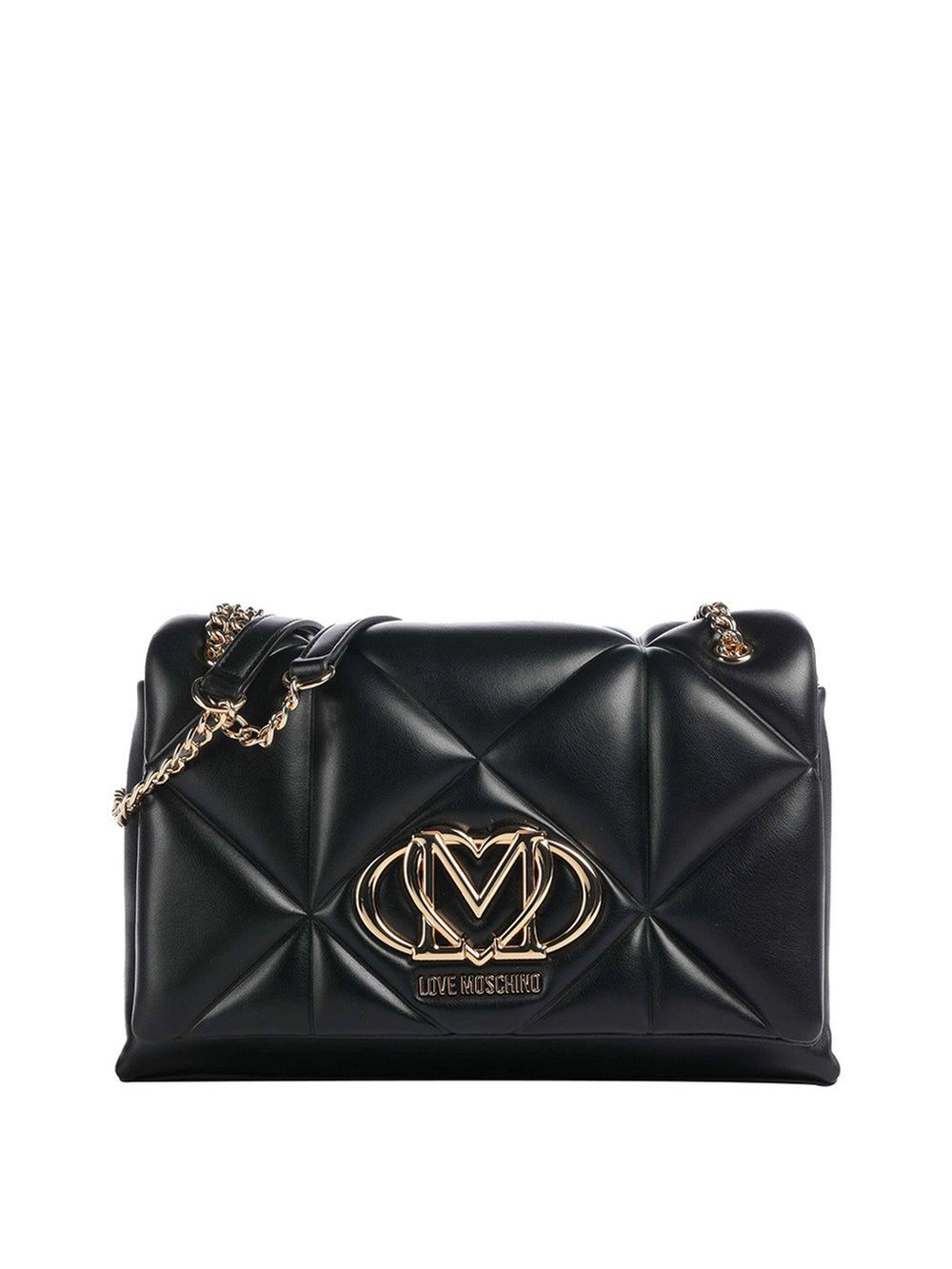 Moschino Borsa A Tracolla Moschino - Nero/Oro