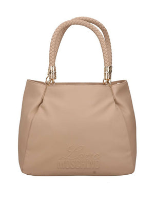 MOSCHINO COLLECTION Borsa Shopper Moschino - Taupe