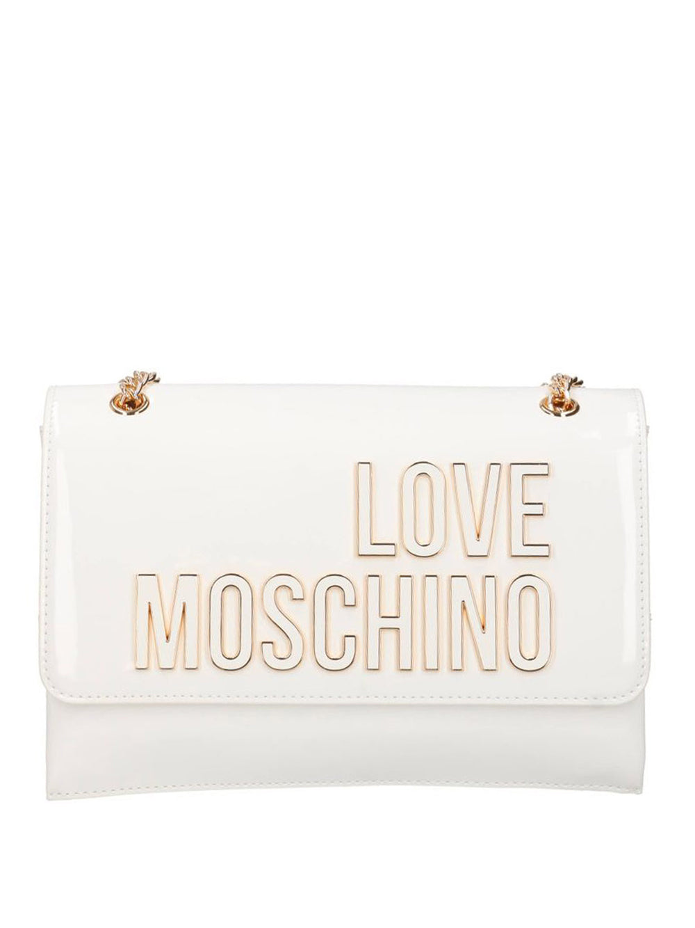 MOSCHINO COLLECTION Borsa A Spalla Moschino - Bianco/Oro
