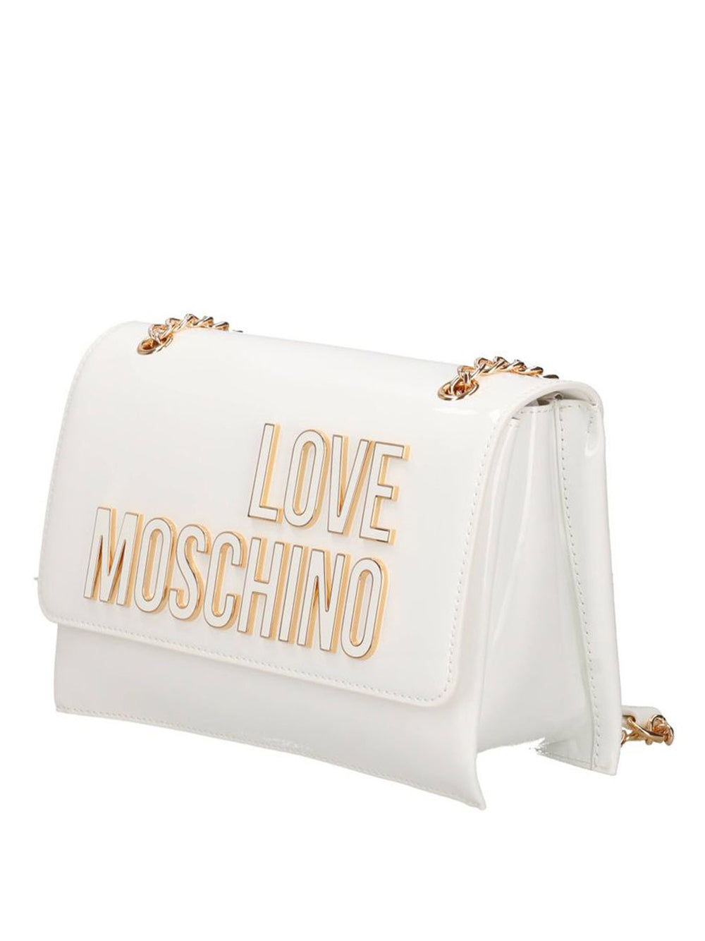 MOSCHINO COLLECTION Borsa A Spalla Moschino - Bianco/Oro