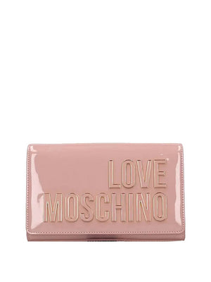 Moschino Borsa a Tracolla Moschino - Rosa/Oro