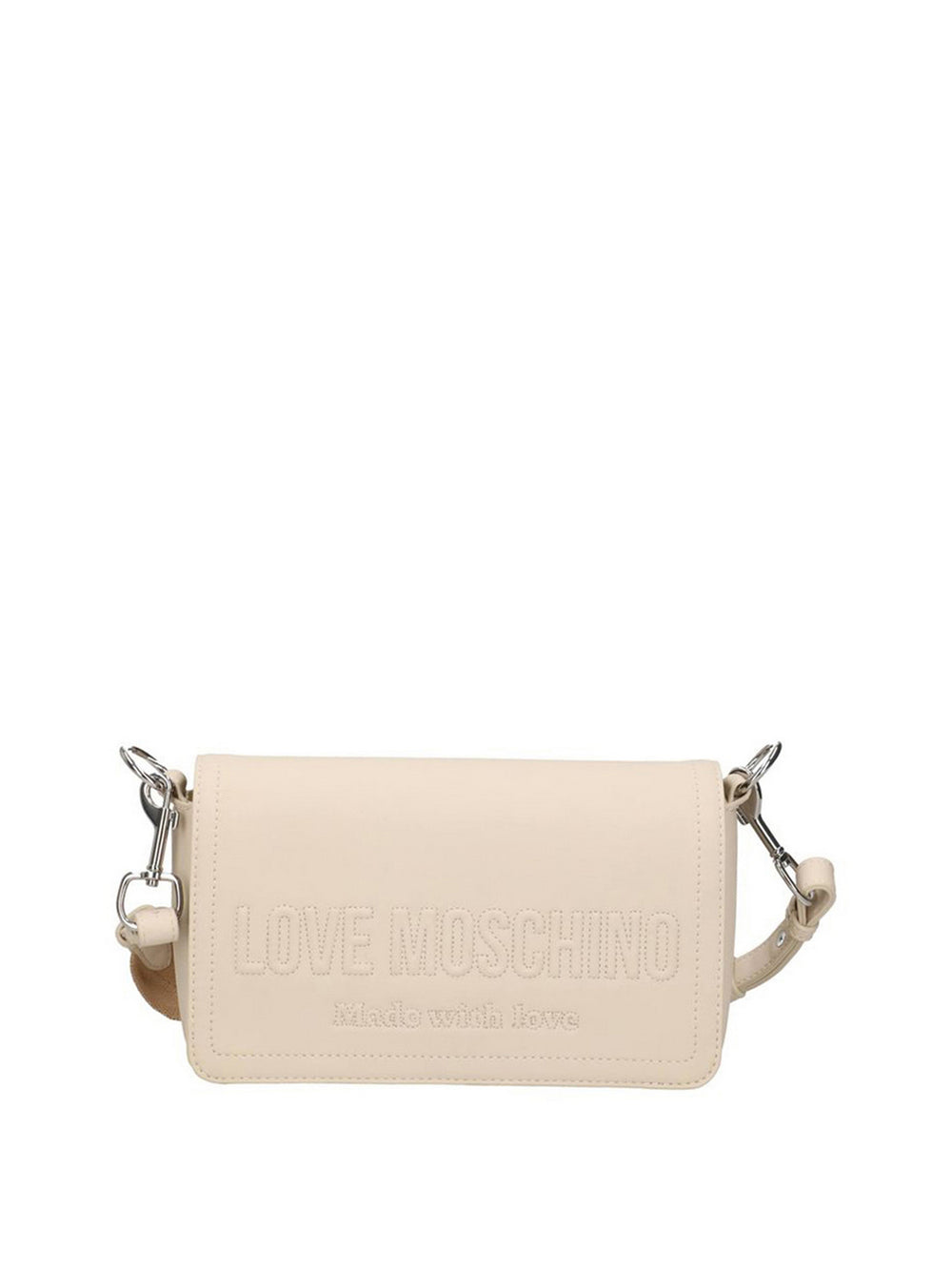 Moschino Borsa A Tracolla Moschino - Avorio