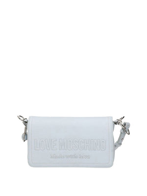 Moschino Borsa A Tracolla Moschino - Celeste