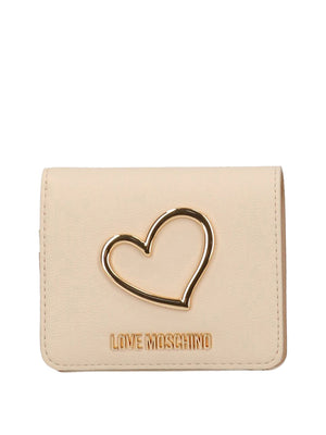 Moschino Portafoglio Moschino - Avorio