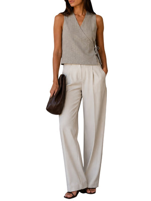 NATHI' LUXURY Gilet Donna - Beige