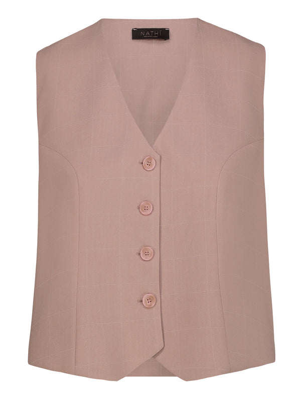 NATHI' LUXURY Gilet Donna - Rosa