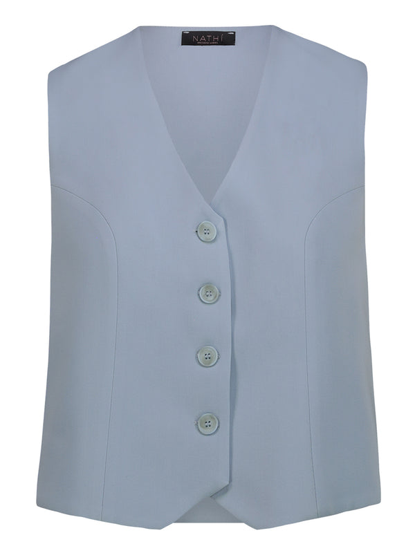 NATHI' LUXURY Gilet Donna - Blu