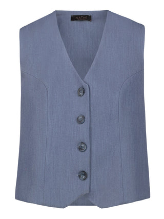 NATHI' LUXURY Gilet Donna - Grigio