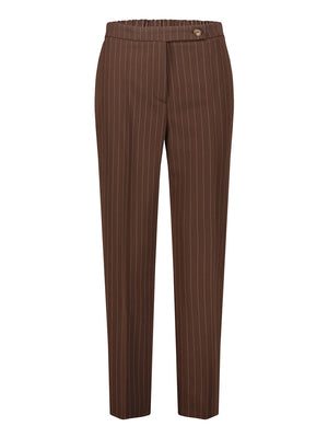 NATHI' LUXURY Pantalone Classico Donna - Marrone
