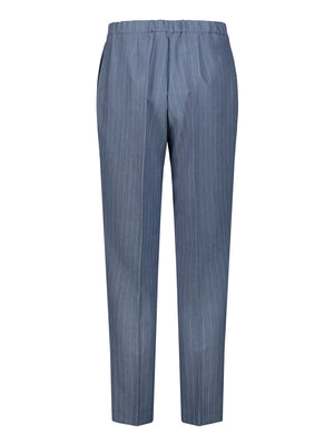 NATHI' LUXURY Pantalone Classico Donna - Grigio