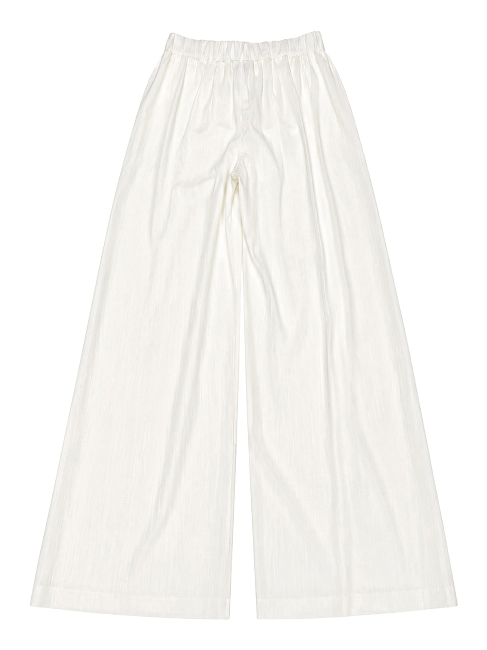 NATHI' LUXURY Pantalone Nathi Luxury In Tinta Unita - Bianco