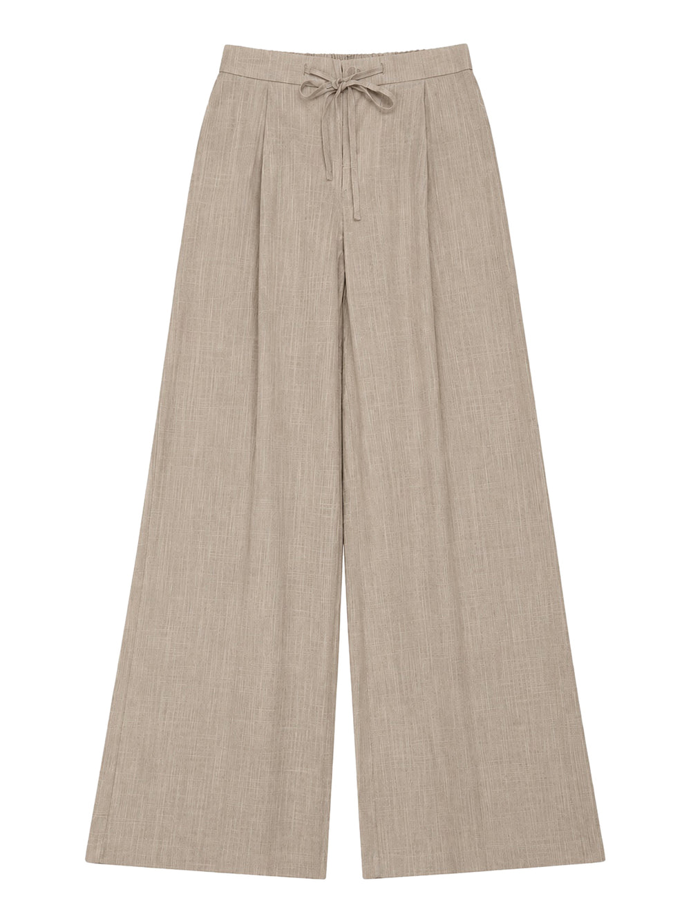 NATHI' LUXURY Pantalone Nathi Luxury In Tinta Unita - Beige