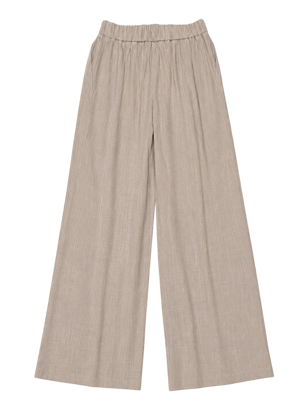 NATHI' LUXURY Pantalone Nathi Luxury In Tinta Unita - Beige