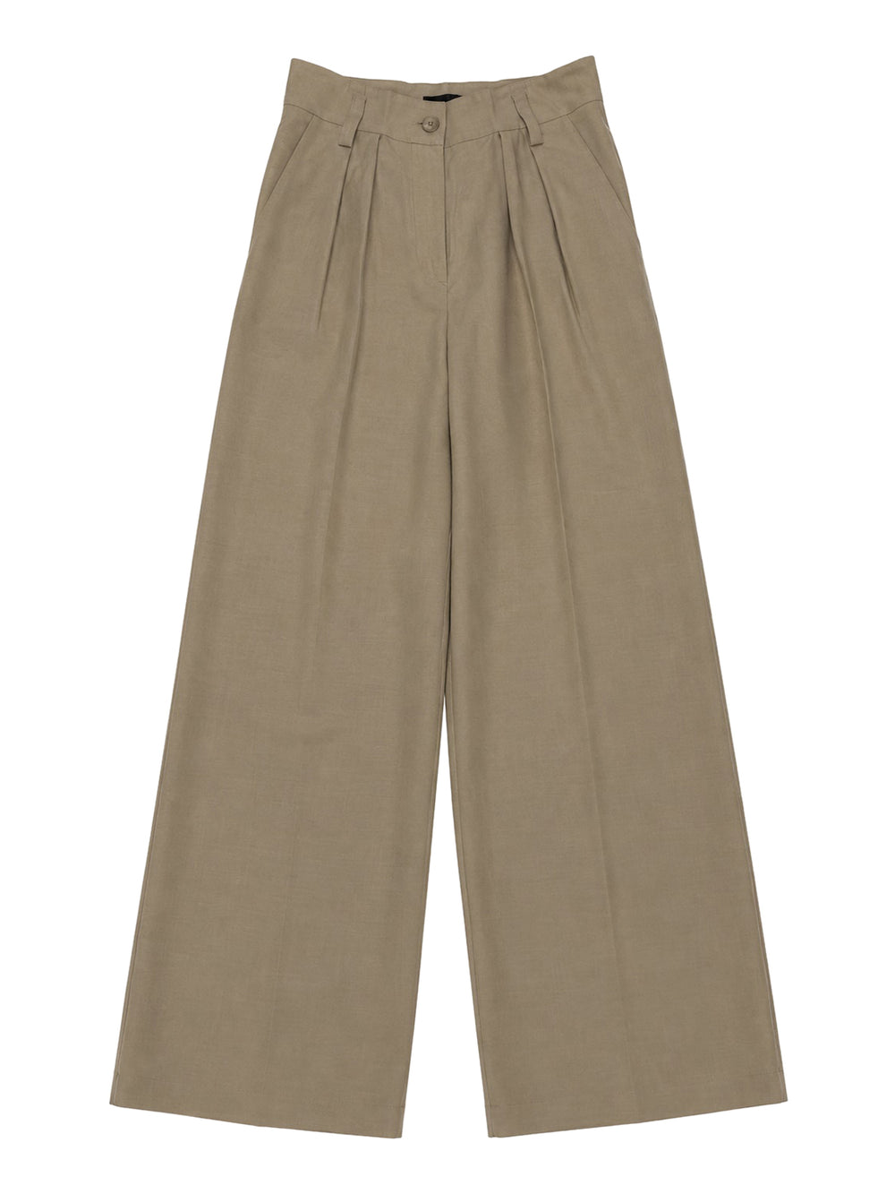 NATHI' LUXURY Pantalone Nathi Luxury In Tinta Unita - Beige