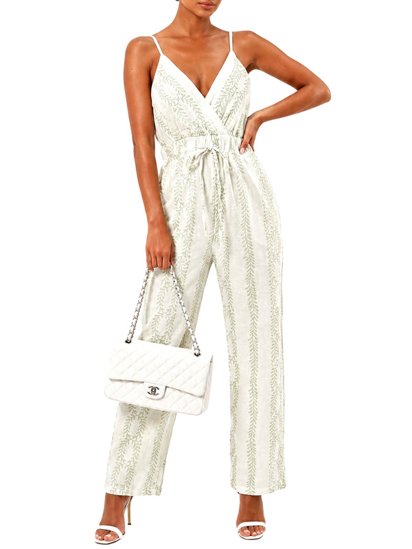 NATHI' LUXURY STC Jumpsuit Donna - Verde