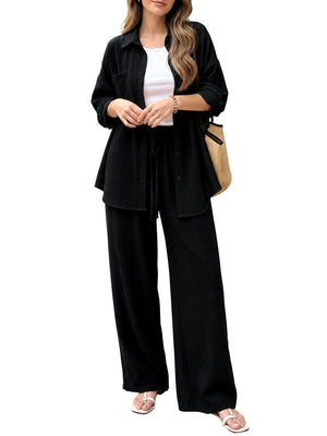 NATHI' LUXURY STC Camicia Donna - Nero
