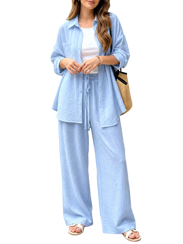 NATHI' LUXURY STC Pantalone Donna - Blu