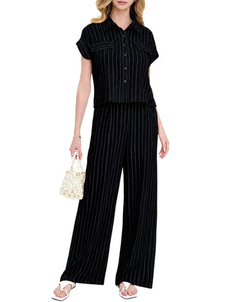 NATHI' LUXURY STC Coordinato Donna - Nero