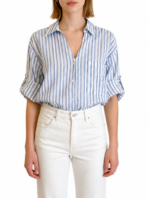 NATHI' LUXURY STC Camicia Donna - Blu