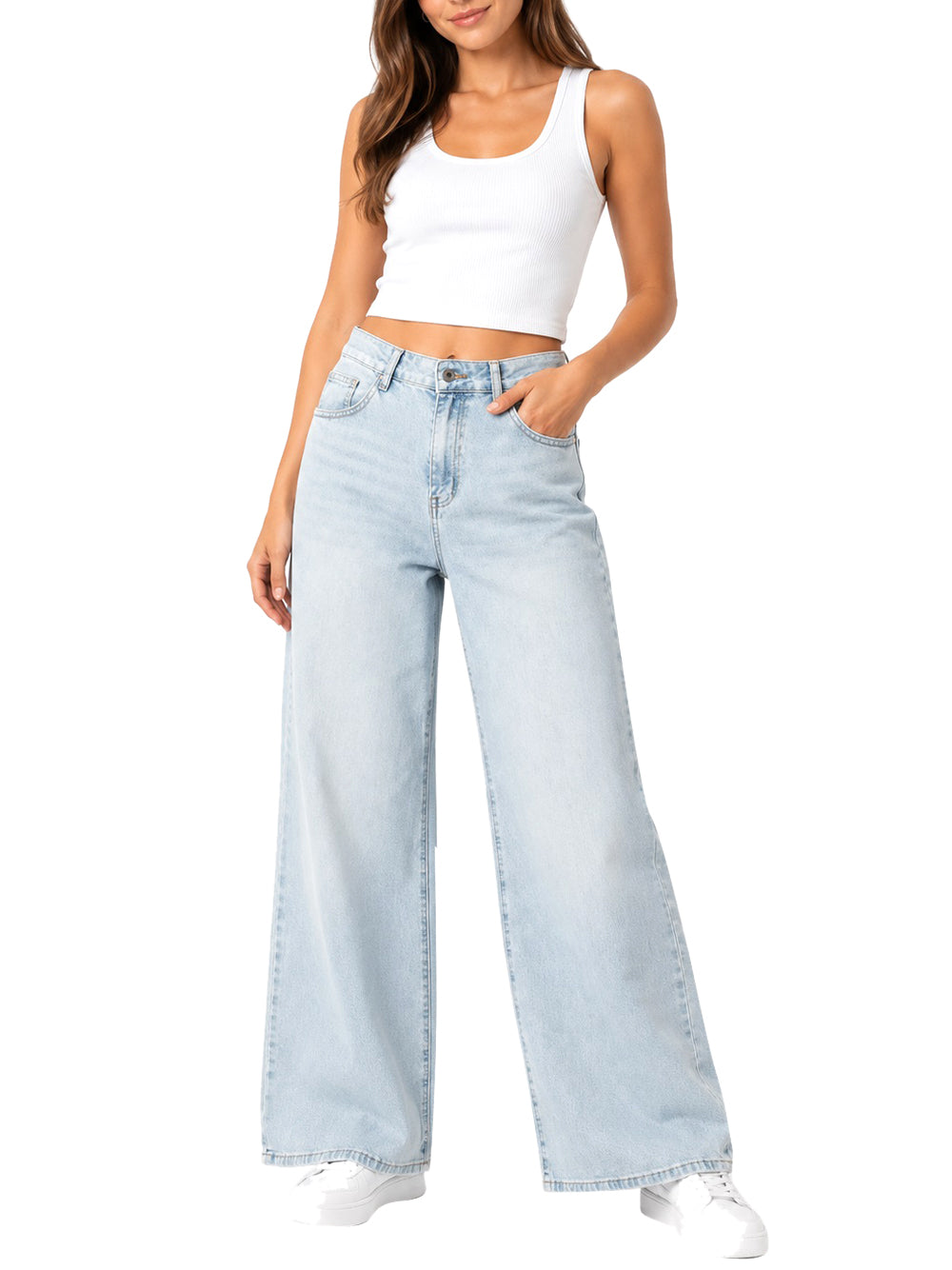 NATHI' LUXURY STC Jeans Nathi Donna Denim Chiaro