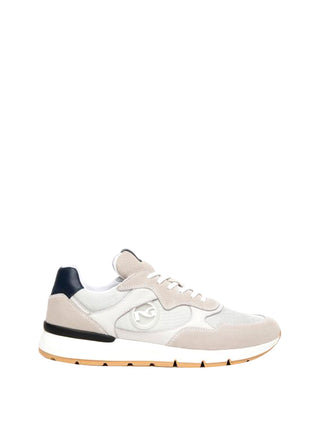NERO GIARDINI Sneakers Nero Giardini In Camoscio Pelle e Tela Ghiaccio