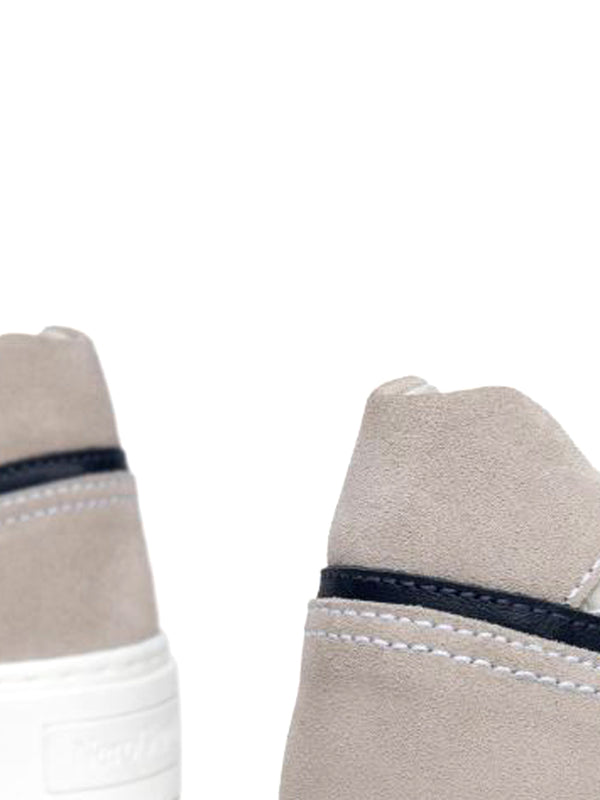 NERO GIARDINI Sneakers Nero Giardini Pelle E Camoscio - Bianco