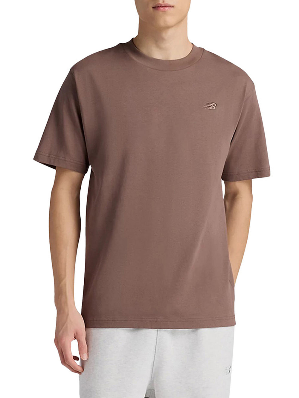 New Balance T-Shirt New Balance Athletics Cotton - Marrone
