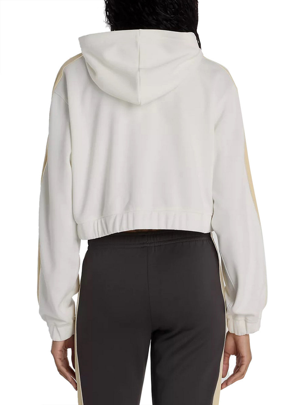 New Balance Felpa New Balance Interlock Full Zip - Bianco