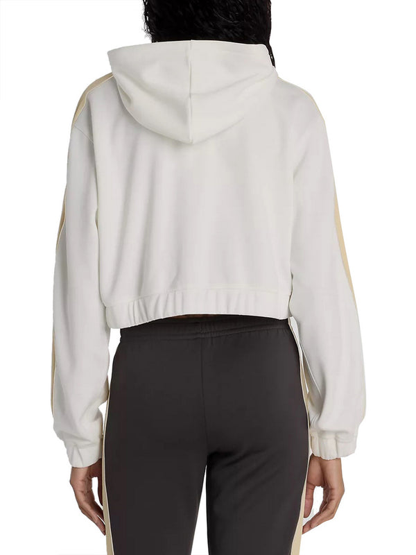 New Balance Felpa New Balance Interlock Full Zip - Bianco