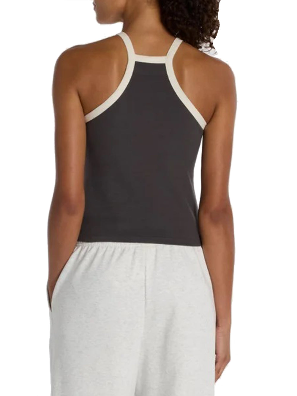 NEW BALANCE Canotta New Balance Cotton Racer Tank - Nero