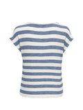 ONLY DROP 1 T-Shirt Only Onllira A Righe - Blu/Bianco
