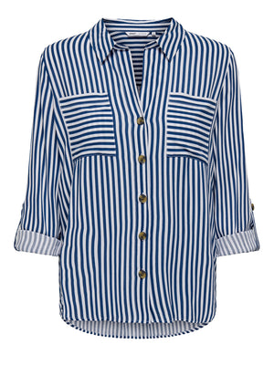 ONLY DROP 1 Camicia Onlyyasmin Only - Blu