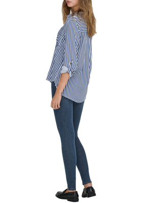 ONLY DROP 1 Camicia Onlyyasmin Only - Blu