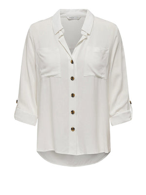 Only Camicia Only Onlyasmin - Bianco
