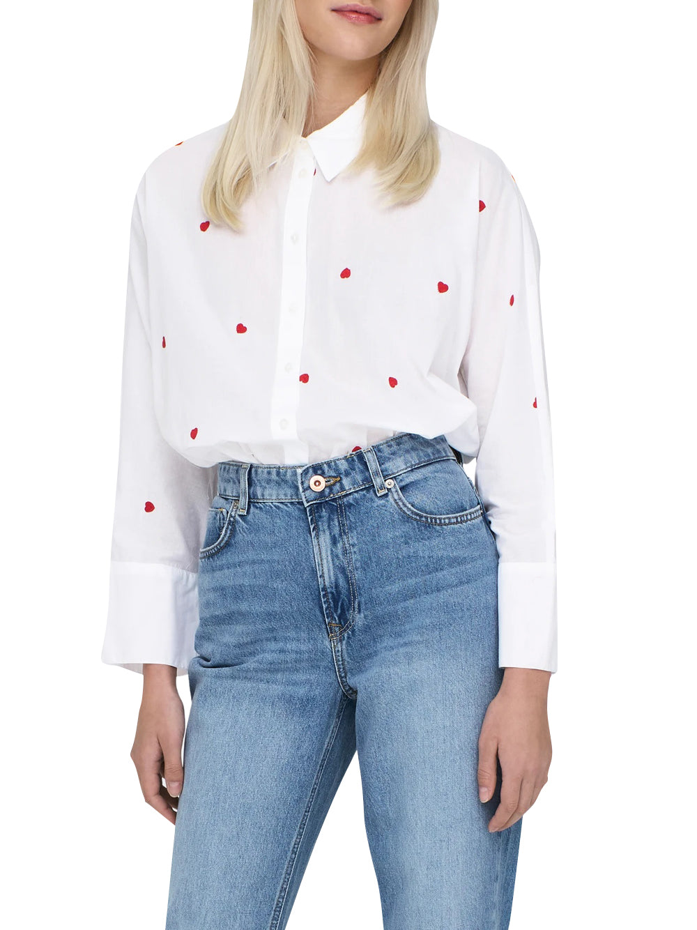 ONLY DROP 1 Camicia Only Onlnew - Bianco