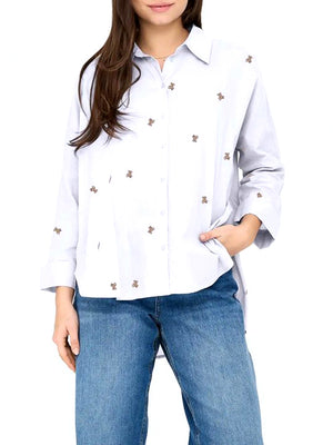 ONLY DROP 1 Camicia Onllnew Only - Bianco