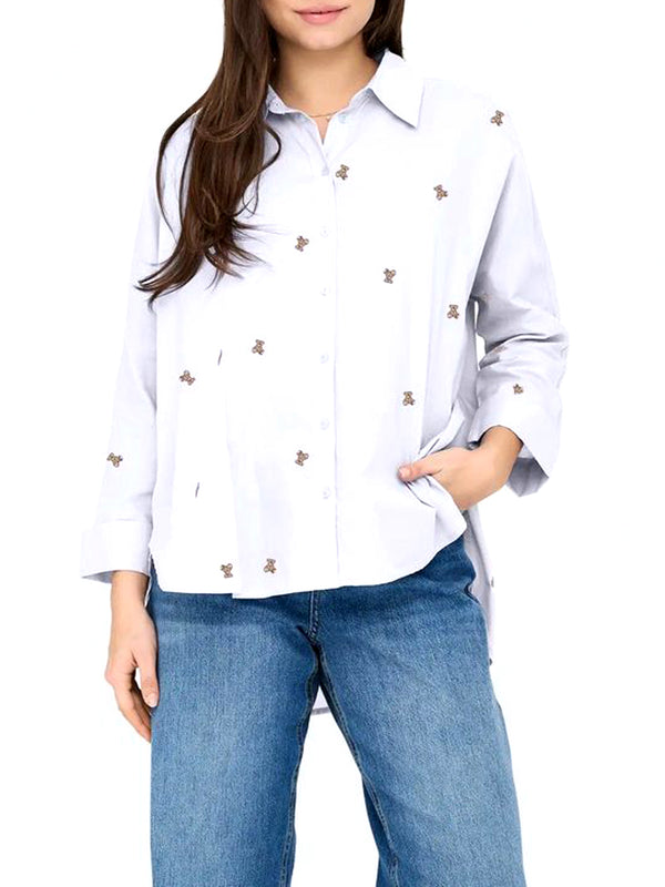 ONLY DROP 1 Camicia Onllnew Only - Bianco