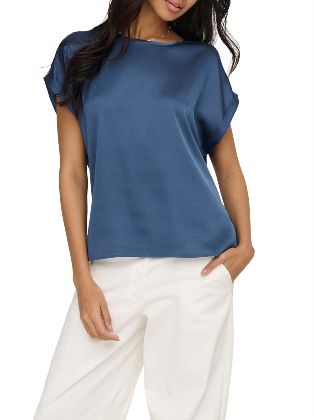 ONLY DROP 1 T-Shirt Only Onllieke - Blu