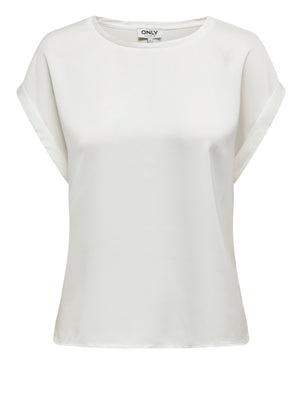 ONLY DROP 1 T-Shirt Only Onllieke - Bianco