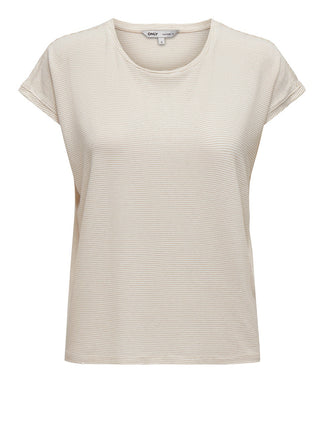 ONLY DROP 1 T-Shirt Onlclaudia Only - Bianco
