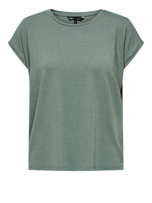 ONLY DROP 1 T-Shirt Onlclaudia Only - Verde